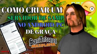 COMO CRIAR UM SERVIDOR DE SAMP ANDROID/PC FÁCIL E RÁPIDO - COMO FAZER UM SERVER DE SAMP - MDT SA