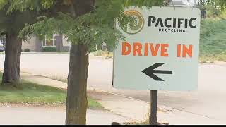 Missoula Pacific Recycling Fire