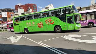 統聯客運 1613A 276-U5 往台北 屏東轉運站駛入