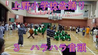 ハラハラ音頭　2024年上野小学校盆踊り３　東京都台東区