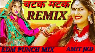 Chatak Matak Dj Remix | Sapna Chaudhary | Chatak Matak Hard Edm Remix | New Haryanvi Dj Song 2021