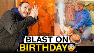 Late night birthday surprise for Rajab🤩| Ghar mai blast ho gya😱| Allah ne bacha liya🥹