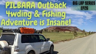 4x4 PILBARA RIVER CROSSING & Insane FISHING! Big Lap Series EP26