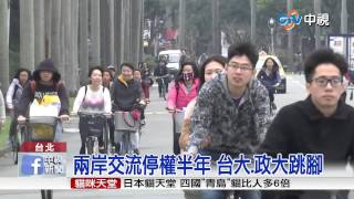 【中視新聞】兩岸交流停權半年 台大.政大跳腳 20150304