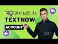 How to Create Textnow account #textnow #id #create