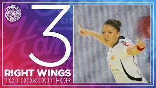 3 right wings to look out for | Women's EHF EURO 2018