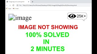[SOLVED] Image not showing in HTML  (CC Available)