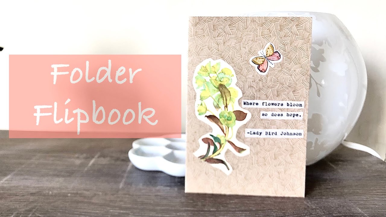 Folder Flipbook | Penpal Tutorial | Snailmail - YouTube