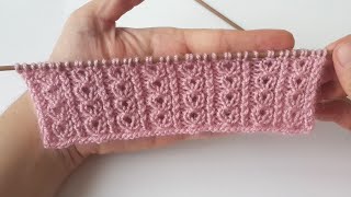 Kahve Çekirdeği Lastik Modeli Yapılışı | Knitting border design | crochet knitting