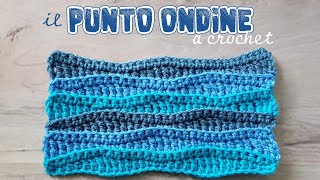 Uncinetto speciale punti facili - Punto Ondine