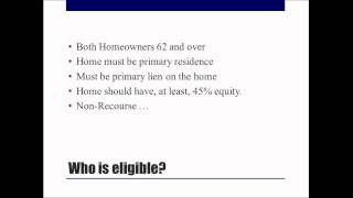 WEBINAR - Reverse Mortgage for Home Purchase