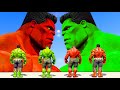 Only The Strong Survive! Red Hulk Army vs Team Incredible Hulk - What If