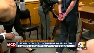 13-year-old charged in grandfather's shooting death is competent to stand trial, court rules