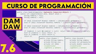 JAVA: Interface Comparator múltiple ☕ DAM - DAW