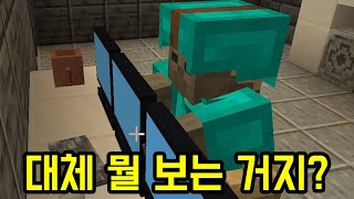 모니터 왜 이래?(마인크래프트)