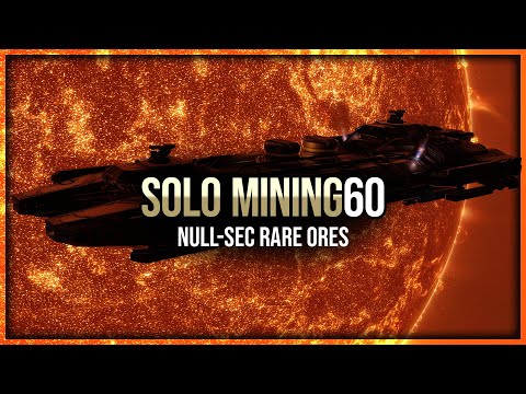 Eve Online - Null-Sec Rare Ores - Solo Mining - Episode 60