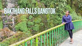 Bakthang Falls 🏔 Gangtok , Sikkim