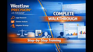 Westlaw Precision with CoCounsel | Complete Guided Walkthrough for Legal Research
