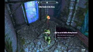 Elder Scrolls V Skyrim Help Erandur Clear Nightcaller Temple pt 1.avi