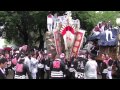 隠 だんじり 宮入 2010年 平成22年）堺陶器地区 陶荒田神社