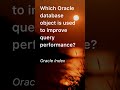 oracledatabase queryperformance