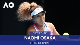 Naomi Osaka Hits the Umpire | Australian Open 2022