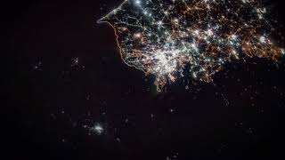 ISS Timelapse - Korean Peninsula (08 Febbraio 2018)