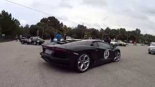 Lamborghini Aventador Start Up - Oris Rally Clásico Puerto Portals 2015