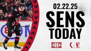 Sens Today: Senators Host Canadiens In First Game Back at Home