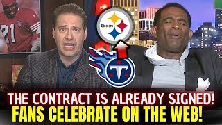 FOR THIS NOBODY EXPECTED! BIG CONTRACT IS SIGNED! FANS GO CRAZY! STEELERS NEWS!