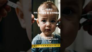 [#바베파파 1분육아] 첫 12개월동안 아이 머리둘레 잘 보셔야돼요