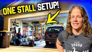 Elite Strong Woman Garage Gym Tour