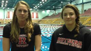 RVision: @RUSwimDive Co-Captains 2/6/13