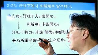 55중경서독법 한토하론-2(고의지법2) 한토하법에서 시작하여 화해법으로 확대 되었다.