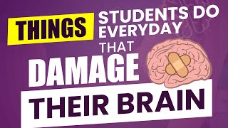 10 Things We Do Everyday That Damage Our BRAIN | Habits That Are DESTROYING Your Brain