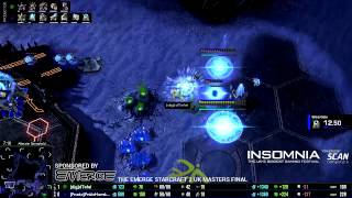 dTefel vs FnaticHarstem - Game #1 - Grand Final - Emerge Starcraft 2 UK Masters at Insomnia51