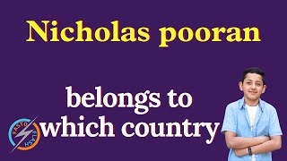 Nicholas pooran belongs to which country