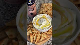 Morton Game Day Recipes - Whipped Ricotta with Hot Honey Dip