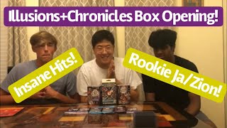 *INSANE HITS* $300+ IRL pack opening! Illusions+Chronicles Box Opening!