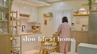 Slow & cozy days at Home 🏠🪴| Home items haul from Temu, Gardening 👩🏻‍🌾 & Home cafe w/ Cafelffe ✨