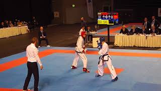 Greece v Bulgaria - Male Team Sparring Final