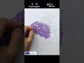 쉿 나비가 날라가요 수국 색연필 그리기 hydrangea flower drawing