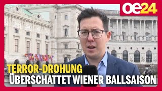 Terror-Drohung überschattet Wiener Ballsaison