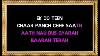 Ek Do Teen - Karaoke - Baaghi 2 - Shreya Ghoshal