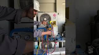 شرح على جهاز أستعادة الغاز  |  mini refrigerant recovery unit