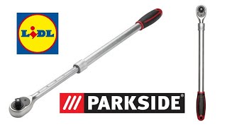 Parkside Telescopic Extendable Ratchet Handle UNBOXING (Lidl 1/2 “, 12.5 mm 460mm 600mm)