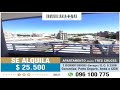 En Alquiler: Apartamento de 1 Dormitorio | Tres Cruces