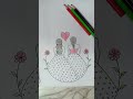 best friend pencil sketch step by step how to draw a friendship day drawing bff ytshorts shorts