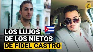 Nietos de FIDEL CASTRO muestran sus lujos y excentricidades en medio de la crisis en CUBA