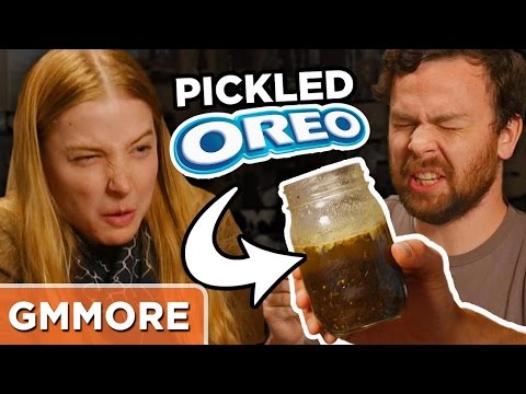 Pickled Oreo Taste Test Youtube